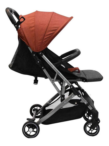 Imagen 3 de 4 de Cochecito de paseo Premium Baby Sevilla rojo con chasis color plateado