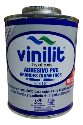 Adhesivo Vinilit En Lata Grandes Diametros 470cc