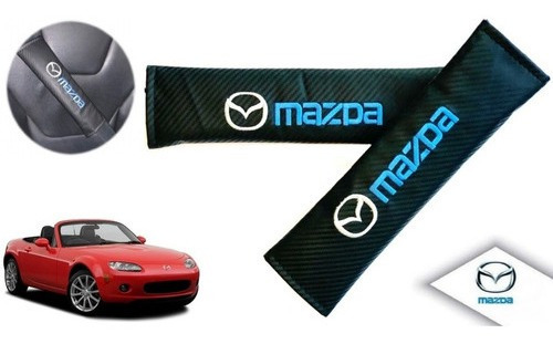 Par Almohadillas Cubre Cinturon Mazda Mx-5 2008