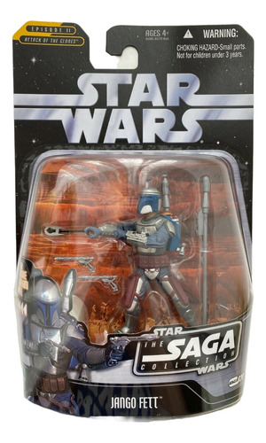  Figura Jango Fett Colección Star Wars Saga Hasbro 2006