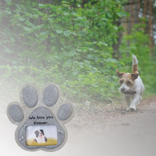 `· Marcador De Túmulo Para Cachorro Com Espaço Para Imagem,