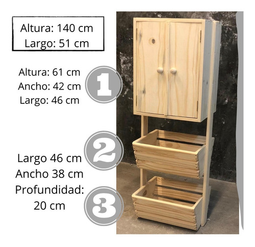 Estantes Para Cocina De Madera