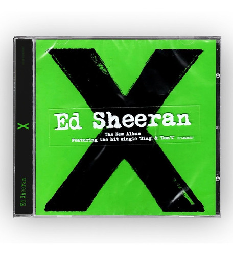 Ed Sheeran X Cd Album Importado