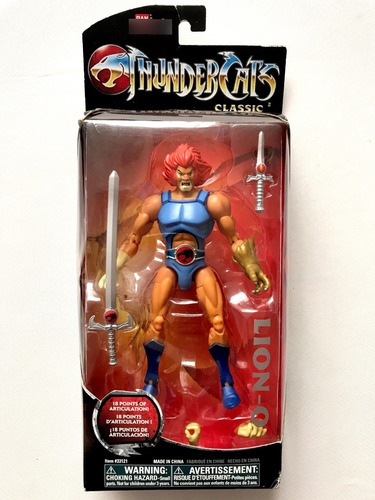 Lion-o Thundercats Classics Bandai 2011 Leono Figura 6 Inch (Usado)