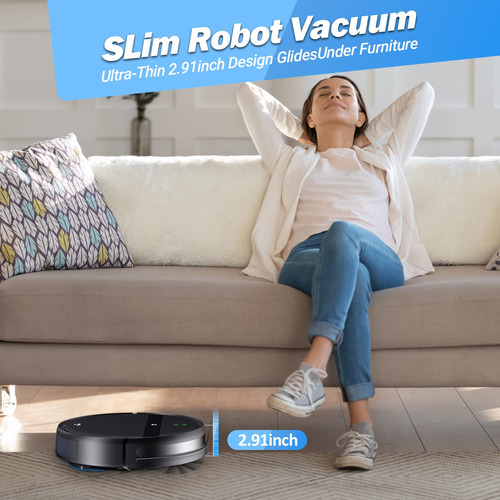 Aspiradora Robot Combo Wifi Alexa Ultra Delgada Mmg