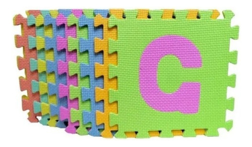 Set 10 Cuadros 30x30 Bebes Niños Tatami Go Numeros Goma Eva