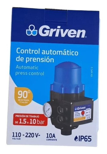 Press Control Dual Sensor De Flujo 110/220v.