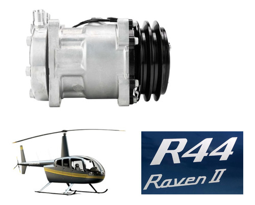 Compressor Ar Condicionado Helicóptero Robinson 44