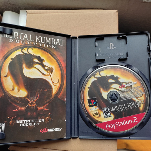 Mortal Kombat Deception Playstation 2 Ps2 (Usado)