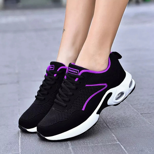 Zapatos Mujer De Tenis Kunz Transpirables Casual Para