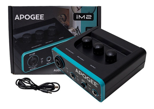 Imagen 7 de 10 de Interfaz Placa De Audio Usb Apogee Im2 Estudio 2 Canales