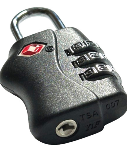 Candado Tsa Metal Combinacion 3 Digitos Valija Viaje Mochila