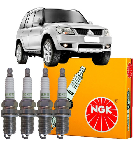 Jogo De Vela Original Ngk Pajero Tr4 2.0 16v 2009 2010 2011