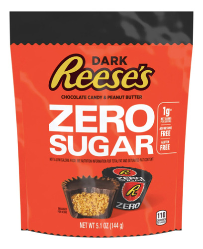 Reese's Zero Sugar Miniatures Dark Chocolate Peanut Butter