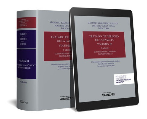 Tratado De Derecho De La Familia (volumen Iii) (papel + E-bo