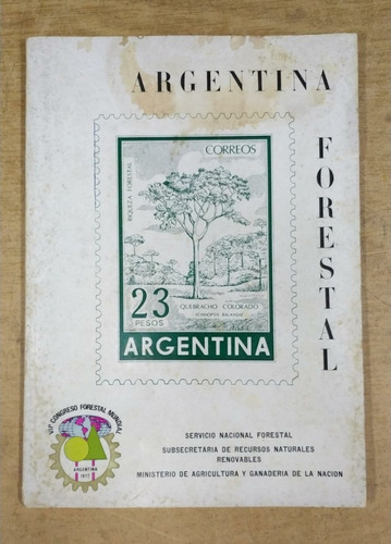 Libro Argentina Forestal - Servicio Nacional Forestal