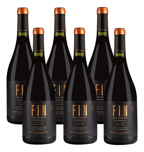 Vino Fin Del Mundo Single Vineyard Pinot Noir Caja X6