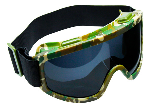 Ts Googl Estilo Militar Color Café T Ngro Varilla Vrd Musgo Armazó Caqui