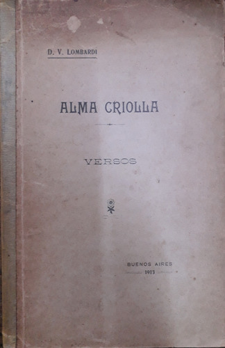 A32 Alma Criolla - Lombardi, D.v.