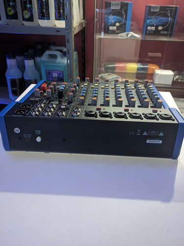 Consola Moon Mx8pro Mixer Fx Efectos Usb Bluetooth Interfaz
