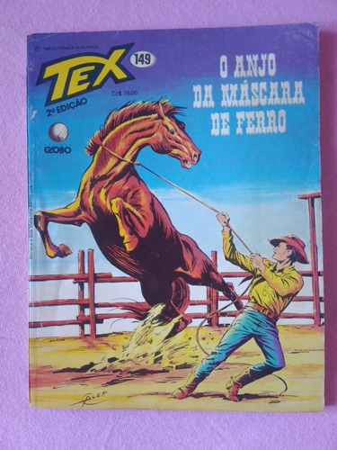 Tex 149 O Anjo Da Mascara De Ferro 2º Edição (Usado)