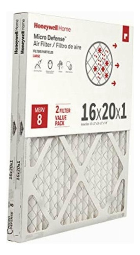 Microdefense De Honeywell C Cf108a1625-2pk/c Filtro Para