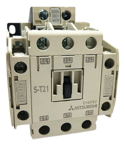 Contactor Bobina 24vca 2na+2nc 22a Mitsubishi - Stg