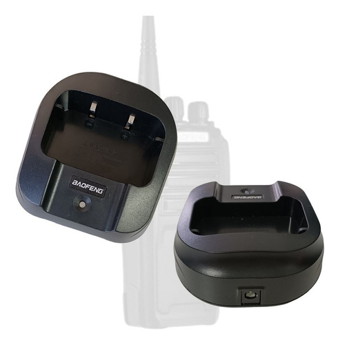 Base Com Fonte Para Rádio Comunicador Uv-6 Baofeng Bivolt