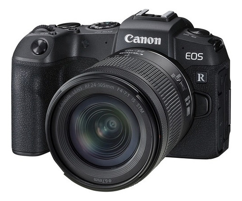 Canon eos rp RF 24-105mm f/4-7.1 IS STM sin espejo color negro