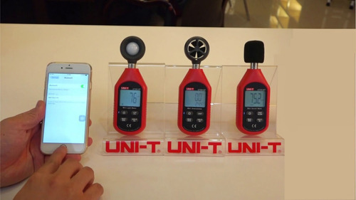 Uni-t Luxometro Digital Compacto Bluetooth Ut383bt Lux Ut383