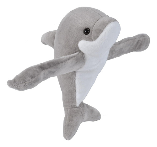 Peluche De Delfin, 8 Pulgadas, Ajustable Estilo Abrazable