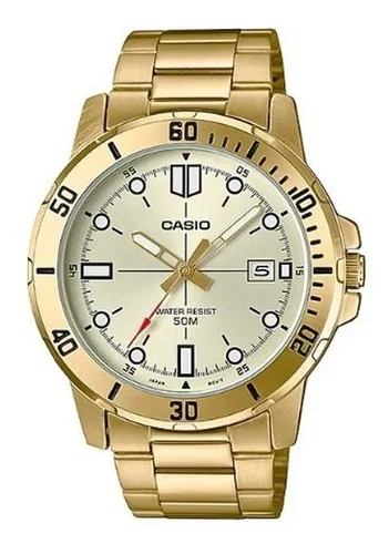 Reloj Casio A-178wga-1a Hombre Vintage Digital Dorado Alarma Cronometro  Fecha