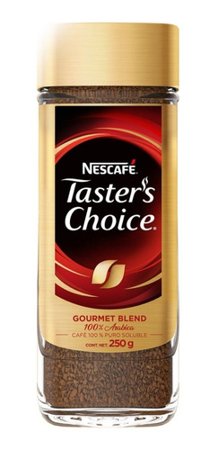 2 Pack Café Soluble Taster's Choice Gourmet Blend 500g 