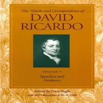 Comprar Libro Works And Correspondence Of David Ricardo: Speeches...