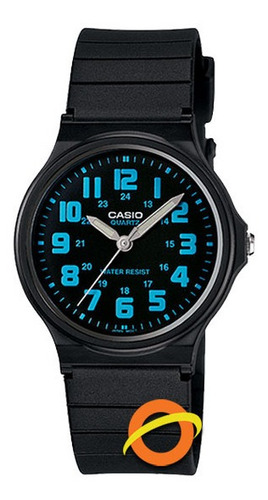 Reloj Casio Mq-71 Analogico Resistente Al Agua Malla Resina