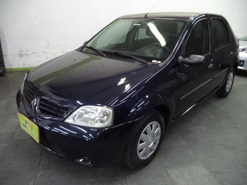 Renault Logan 1.0 16v Expression Hi-flex 2008 Preto