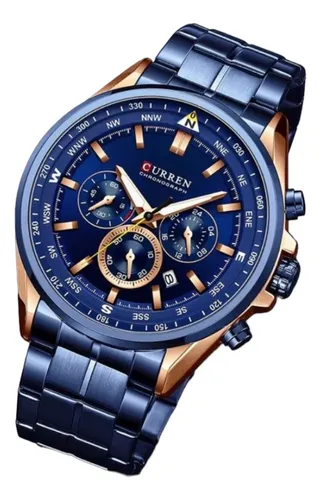 Reloj Caballero Curren Cronografos Funcionales 8399 Cuotas sin