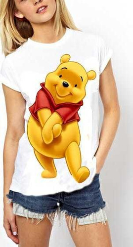 Playera Premium Caricaturas Pooh