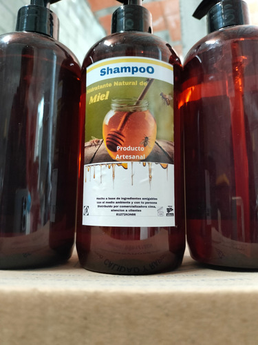 Shampoo Profissional Kit 2 En 1 Miel Y Coco 500 Ml