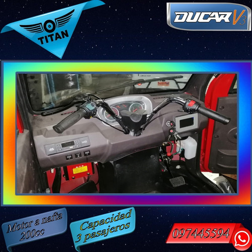 Triciclo 5 Puertas Titan Ducar V3 0 Km