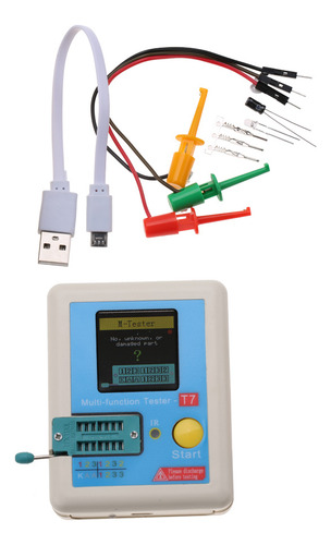 Pantalla Gráfica A Todo Color Del Transistor Tester Tft Test