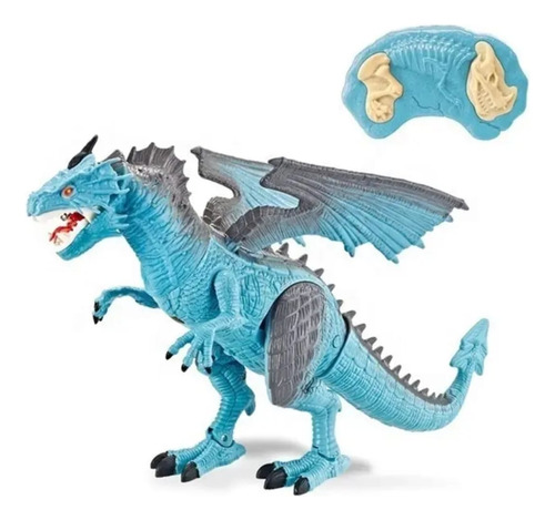 Dinosaurio Control Remoto Gran Dragon Luz Vapor Sonido