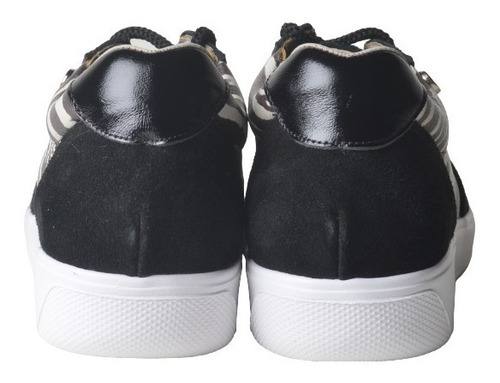Zapatillas Urbanas De Mujer De Cuero Crom - Ferraro