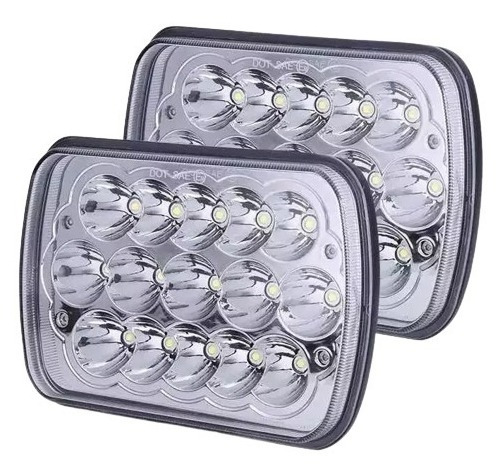 Faro Led Cuadrado 5 Y 7 Pulgadas H4 Autana Npr Encava Malibu