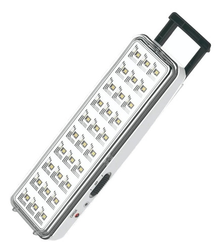 Imagen 2 de 2 de Luz de emergencia Sica 971135 LED con batería recargable 220V blanca