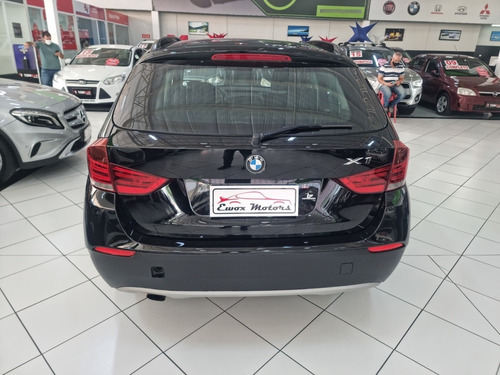 Imagem 3 de 8 de Bmw X1 2012 2.0 Sdrive 18i Top 2012 Bx Km Preta Nova Troco F