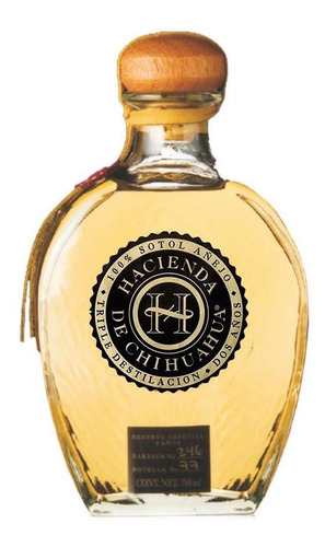 Sotol Hacienda De Chihuahua Añejo Caja C/12