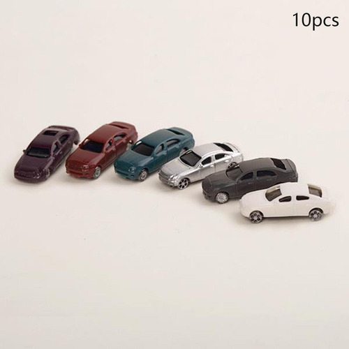 3 X 10 Piezas De Dioramas De Coches A Escala 1:150 N,
