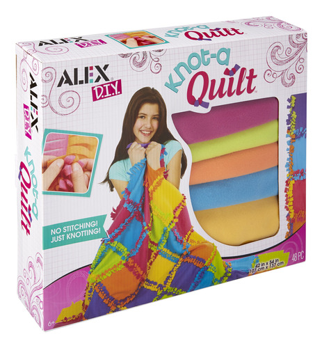 Alex Toys Knot A Quilt Kit Para Atar Una Colcha