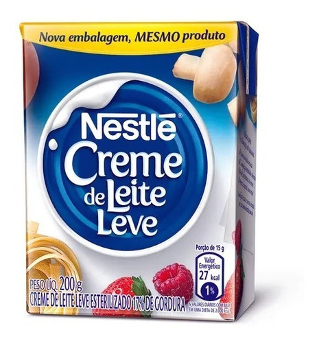 Kit C/12 Creme De Leite 200g Nestle